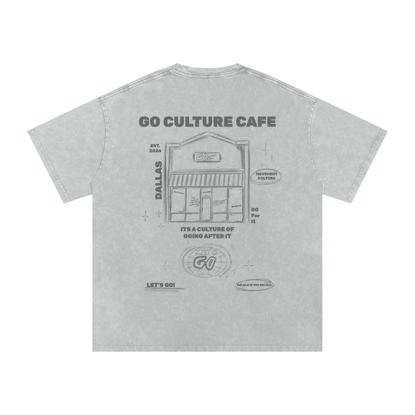 Go Culture Tee (Go Gray)